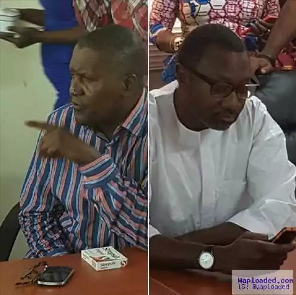 Photos: Dangote And Otedola Flaunt Cheap Phones That Will Surprise You